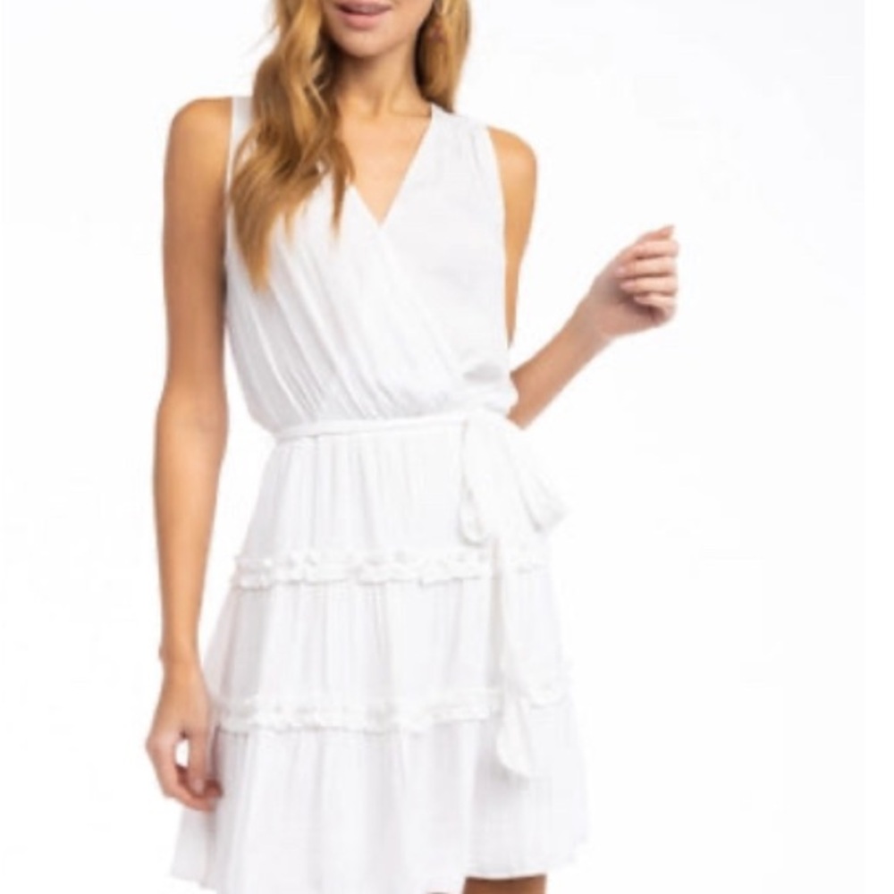 White Sleeveless summer Dress